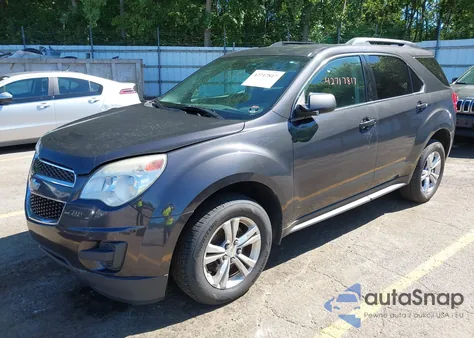 2013 Chevrolet Equinox 1Lt из США, поврежденный, VIN 2GNALDEK5D6378462